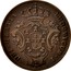 Portugal 10 Reis 1865 KM# 14 Portuguese Administration Provincial coinage LUDOVICUS I DEI GRATIA coin obverse