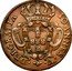 Portugal 10 Reis (X) 1737 KM# 227 Kingdom Milled coinage PORTUGALIÆ ET ALGARBIORUM REX X 1737 coin obverse