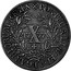 Portugal 10 Reis (X) 1777 KM# 262 Kingdom Milled coinage PORTUGALIAÆ.ET.ALGARBIORUM.REGINA 17 X 77 coin reverse