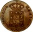 Portugal 10 Reis (X) 1836 KM# 406 Kingdom Milled coinage MARIA II DEI GRATIA coin obverse