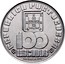 Portugal 100 Escudos 50th Death Anniversary of Poet Fernando Pessoa 1985 KM# 628 REPUBLICA PORTUGUESA 100 ESCUDOS JOSÉ AURÉLIO INCM coin obverse