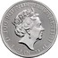 UK 100 Pounds White Lion of Mortimer 2021 Bullion ELIZABETH II D G REG F D 100 POUNDS J.C coin obverse
