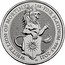 UK 100 Pounds White Lion of Mortimer 2021 Bullion WHITE LION OF MORTIMER 1 OZ FINE PLATINUM 999.5 2021 JC coin reverse