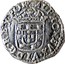 Portugal 100 Reis Afonso VI ND KM# 75 ALPHONSVS . VI . DG . REX . POR coin obverse