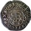 Portugal 100 Reis (Tostao) Afonso VI ND KM# 76 ALPHONSVS.VI.D:D.REX.PORT coin obverse