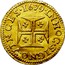 Portugal 1000 Reis Pedro Prince Regent 1679 KM# 115 IN · HOC · SIGNO · VINCES coin reverse