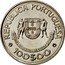 Portugal 100$00 Discovery of the Canary Islands 1989 KM# 646 REPÚBLICA PORTUGUESA HOMINES SYLVESTRES DE INSULA CANARIA 100$00 coin obverse
