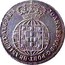 Portugal 120 Reis (6 Vintens) ND KM# 353 Kingdom Milled coinage JOANNES VI D G PORT BRASIL ET ALG REX coin obverse