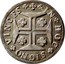 Portugal 120 Reis (6 Vintens) ND KM# 286 Kingdom Milled coinage IN HOC SIGNO VINCES coin reverse
