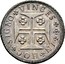 Portugal 120 Reis (6 Vintens) ND KM# 266 Kingdom Milled coinage IN HOC SIGNO VINCES coin reverse