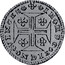 Portugal 120 Reis (6 Vintens) ND KM# 239.2 Kingdom Milled coinage IN HOC SIGNO VINCES coin reverse