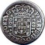 Portugal 120 Reis (6 Vintens) Pedro II 1693 KM# 158 IN*HOC*SIGNO*VINCES PP PP coin reverse