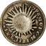 Portugal 120 Reis ND KM# 24.1 Portuguese Administration Countermarked coinage (1887 Decree) LIBERTAD 1R ZS O M 10 DS 20 GS coin reverse