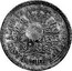 Portugal 1200 Reis ND KM# 29.4 Portuguese Administration Countermarked coinage (1887 Decree) coin reverse