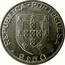 Portugal 2 $ 50 World Roller Hockey Championship Games 1982 KM# 613 REPUBLICA PORTUGUESA 2$50 coin obverse
