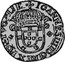 Portugal 2 Cruzados Joao IV 1642 KM# 56 IOANNES III D G REX PORTVGALIE coin obverse