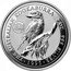 Australia 2 Dollars Kookaburra. 40 hour Famine Appeal Privy Mark 1995 Proof KM# 261.4 THE AUSTRALIAN KOOKABURRA 2 OZ. 999 SILVER 1995 coin reverse