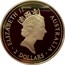Australia 2 Dollars Kookaburra. 50 Years beyond WW2 privy mark 1995 Proof KM# 290.6 ELIZABETH II AUSTRALIA 2 DOLLARS coin obverse