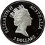 Australia 2 Dollars Kookaburra. American Eagle Privy Mark 1993 KM# 230 ELIZABETH II AUSTRALIA 2 DOLLARS coin obverse