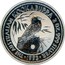 Australia 2 Dollars Kookaburra. Dump Privy Mark 1993 KM# 179 THE AUSTRALIAN KOOKABURRA 2 OZ. 999 SILVER 1993 coin reverse
