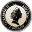 Australia 2 Dollars Kookaburra. Florin 1951 Privy Mark 1995 Proof KM# 261.2 ELIZABETH II AUSTRALIA 2 DOLLARS coin obverse