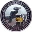 Australia 2 Dollars Kookaburra. Gold Sovereign 1871 Shield privy mark 1998 Proof KM# 363.4 THE AUSTRALIAN KOOKABURRA 2 OZ. 999 SILVER 1998 coin reverse