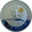 Australia 2 Dollars Kookaburra. Star Pagoda privy mark 1996 Proof KM# 290.5 THE AUSTRALIAN KOOKABURRA 2 OZ. 999 SILVER 1996 coin reverse