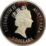 Australia 2 Dollars Kookaburra. Sydney Mint Sovereign Privy Mark 1993 Proof KM# 230.3 ELIZABETH II AUSTRALIA 2 DOLLARS coin obverse