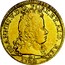 Portugal 2 Escudos Joan V 1722 L KM# 212 IOANNES V D G PORT ET ALG REX 1722 L coin obverse
