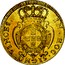 Portugal 2 Escudos Joan V 1722 L KM# 212 IN HOC SIGNO VINCES coin reverse