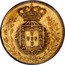 Portugal 2 Escudos (1/2 Peca. 3200 Reis) 1822 KM# 363 Kingdom Milled coinage coin reverse