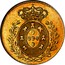 Portugal 2 Escudos 1827 KM# 379 Kingdom Milled coinage coin reverse