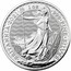 UK 2 Pounds Britannia Brilliant Uncirculated 2021 Bullion BRITANNIA 2021 1 OZ 999 FINE SILVER DECUS ET TUTAMEN NATHAN coin reverse