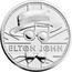 UK 2 Pounds Elton John 2021 Bullion ELTON JOHN BMJ 1 OZ FINE SILVER 999 2021 coin reverse