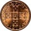 Portugal 20 Centavos 1972 KM# 595 Republic REPUBLICA PORTUGUESA 1971 coin obverse