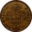 Portugal 20 Reis 1843 KM# 12 Portuguese Administration Provincial coinage MARIA II DEI GRATIA coin obverse