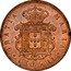 Portugal 20 Reis 1847 KM# 482 Kingdom Decimal coinage MARIA II DEI GRATIA coin obverse