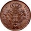 Portugal 20 Reis 1865 KM# 15 Portuguese Administration Provincial coinage LUDOVICUS I DEI GRATIA coin obverse