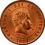Portugal 20 Reis 1891 KM# 533 Kingdom Decimal coinage CARLOS I REI DE PORTUGAL ALVES 1892 coin obverse