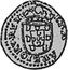 Portugal 20 Reis Afonso VI ND KM# 67 ALGARBIORVM coin reverse