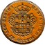 Portugal 20 Reis (XX Reis) 1842 KM# 3 Prortuguese colony Early coinage MARIA II D G PORTUG ET ALG REGINA coin obverse