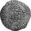Portugal 200 Reis (1/2 Cruzado) Joao IV ND KM# 51 IOANNES.IIII.D.G.REX.PORTVGALI coin obverse