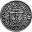 Portugal 200 Reis (1/2 Cruzado) Pedro II 1684 KM# 144 PETRVS II D.G. REX PORTVGALIÆ 200 coin obverse
