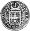 Portugal 200 Reis 1767 KM# 247.3 Kingdom Milled coinage 200 1767 JOSEPHUS I D G PORT ET ALG REX coin obverse