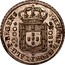 Portugal 200 Reis 1809 KM# 340 Kingdom Milled coinage 200 1809 JOANNES D G PORT ET ALG P REGENS coin obverse