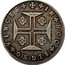 Portugal 200 Reis 1818 KM# 357 Kingdom Milled coinage IN HOC SIGNO VINCES coin reverse