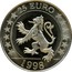 UK 25 Euro Scottish lion token 1998 25 EURO 1998 coin reverse