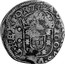 Portugal 250 Reis ND KM# 434.4 Kingdom Countermarked coinage Type III coin reverse