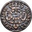 Portugal 3 Reis (III) 1737 KM# 225 Kingdom Milled coinage IOANNES V DEI GRATIA coin obverse