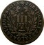 Portugal 3 Reis (III) 1777 KM# 260 Kingdom Milled coinage III PORTUGALIAE ET ALGARBIORUM REGES 1777 coin reverse